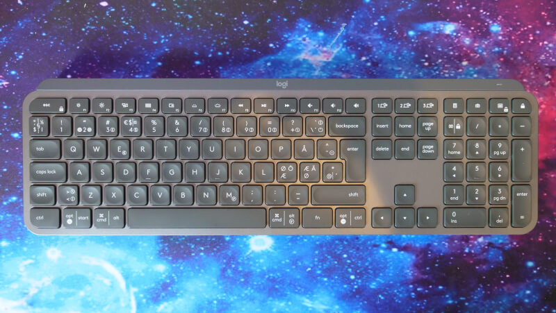 Logitech MX Keys lavprofil tastatur